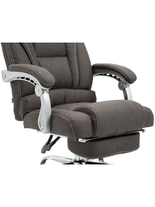 Chaise de bureau tissu Pacific, gris foncé Chaise de bureau tissu Pacific, gris foncé