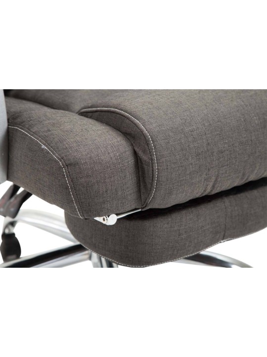 Chaise de bureau tissu Pacific, gris foncé Chaise de bureau tissu Pacific, gris foncé