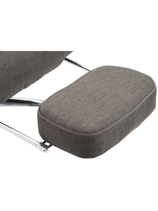 Chaise de bureau tissu Pacific, gris foncé Chaise de bureau tissu Pacific, gris foncé