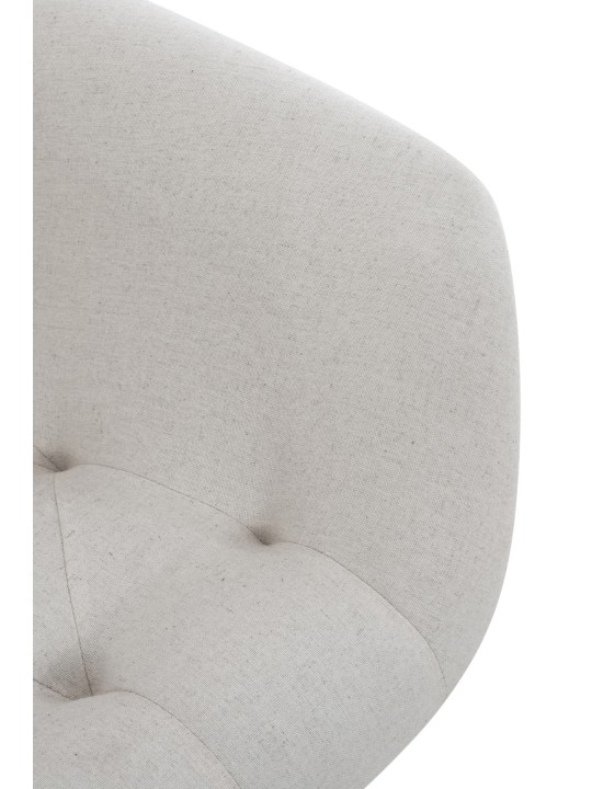 Chaise de salle à manger tissu Langford, beige Chaise de salle à manger tissu Langford, beige