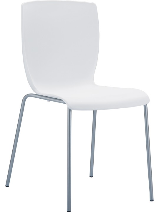 Lot de 2 chaises MIO, blanc