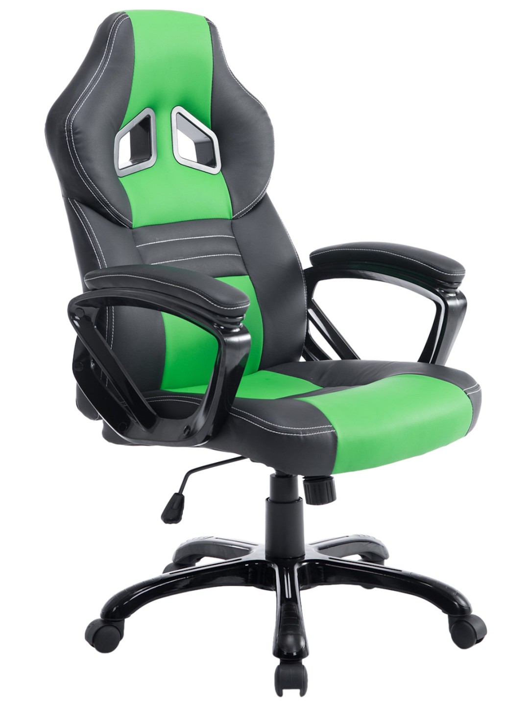 Chaise de bureau Pedro, noir/vert