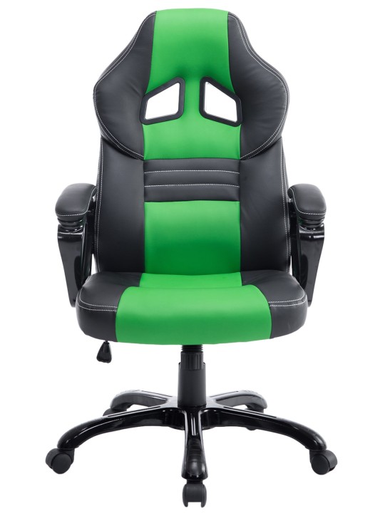 Chaise de bureau Pedro, noir/vert