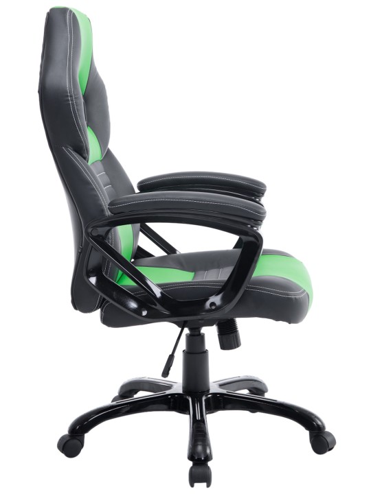 Chaise de bureau Pedro, noir/vert