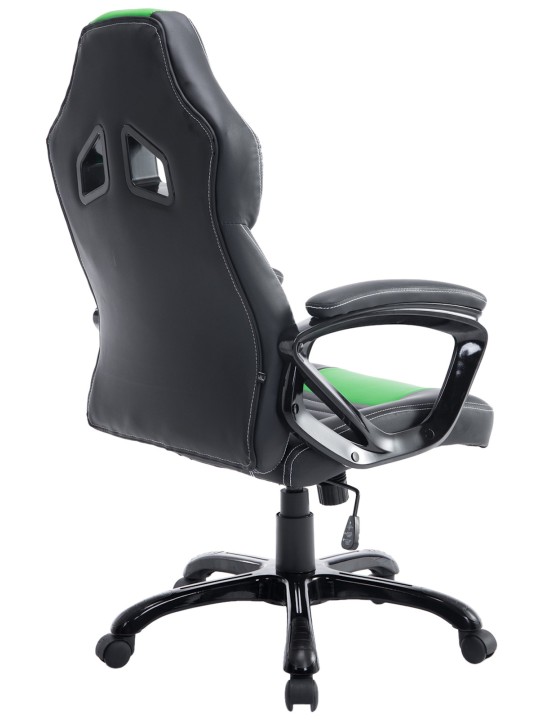 Chaise de bureau Pedro, noir/vert