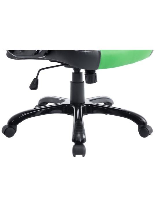 Chaise de bureau Pedro, noir/vert