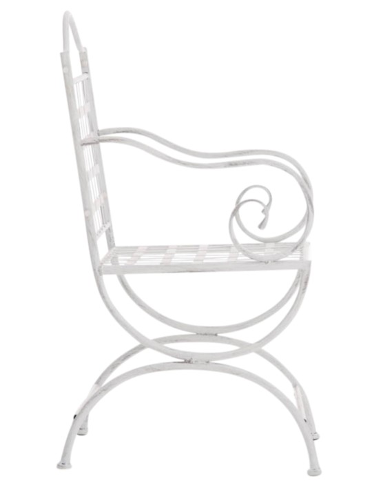 Lot de 4 chaises Lotta, blanc antique Lot de 4 chaises Lotta, blanc antique