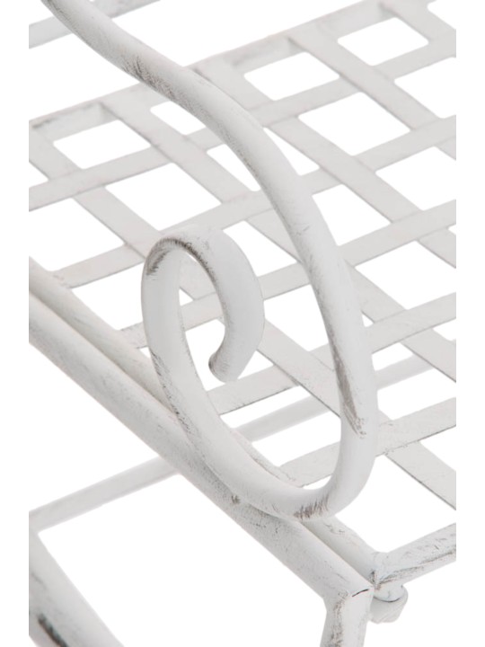 Lot de 4 chaises Lotta, blanc antique Lot de 4 chaises Lotta, blanc antique