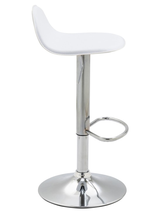 Tabouret de bar Lana V2 C, blanc Tabouret de bar Lana V2 C, blanc
