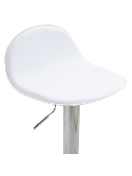 Tabouret de bar Lana V2 C, blanc Tabouret de bar Lana V2 C, blanc