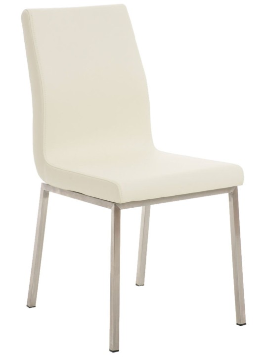 Lot de 2 chaises de salle à manger Colmar, crème