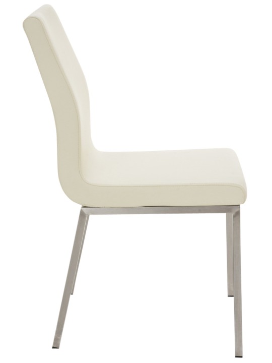 Lot de 2 chaises de salle à manger Colmar, crème