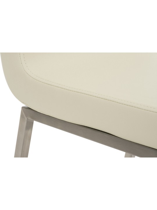 Lot de 2 chaises de salle à manger Colmar, crème