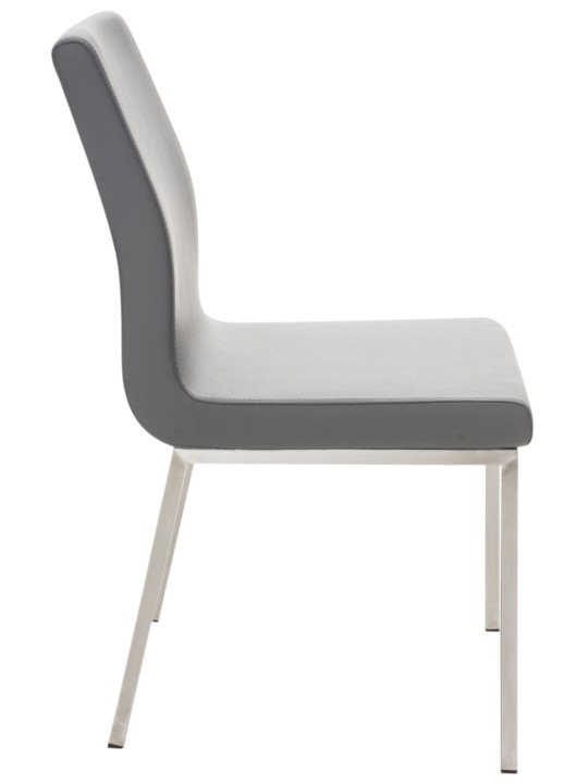 Lot de 2 chaises de salle à manger Colmar, gris
