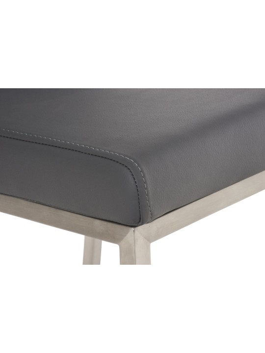 Lot de 2 chaises de salle à manger Colmar, gris