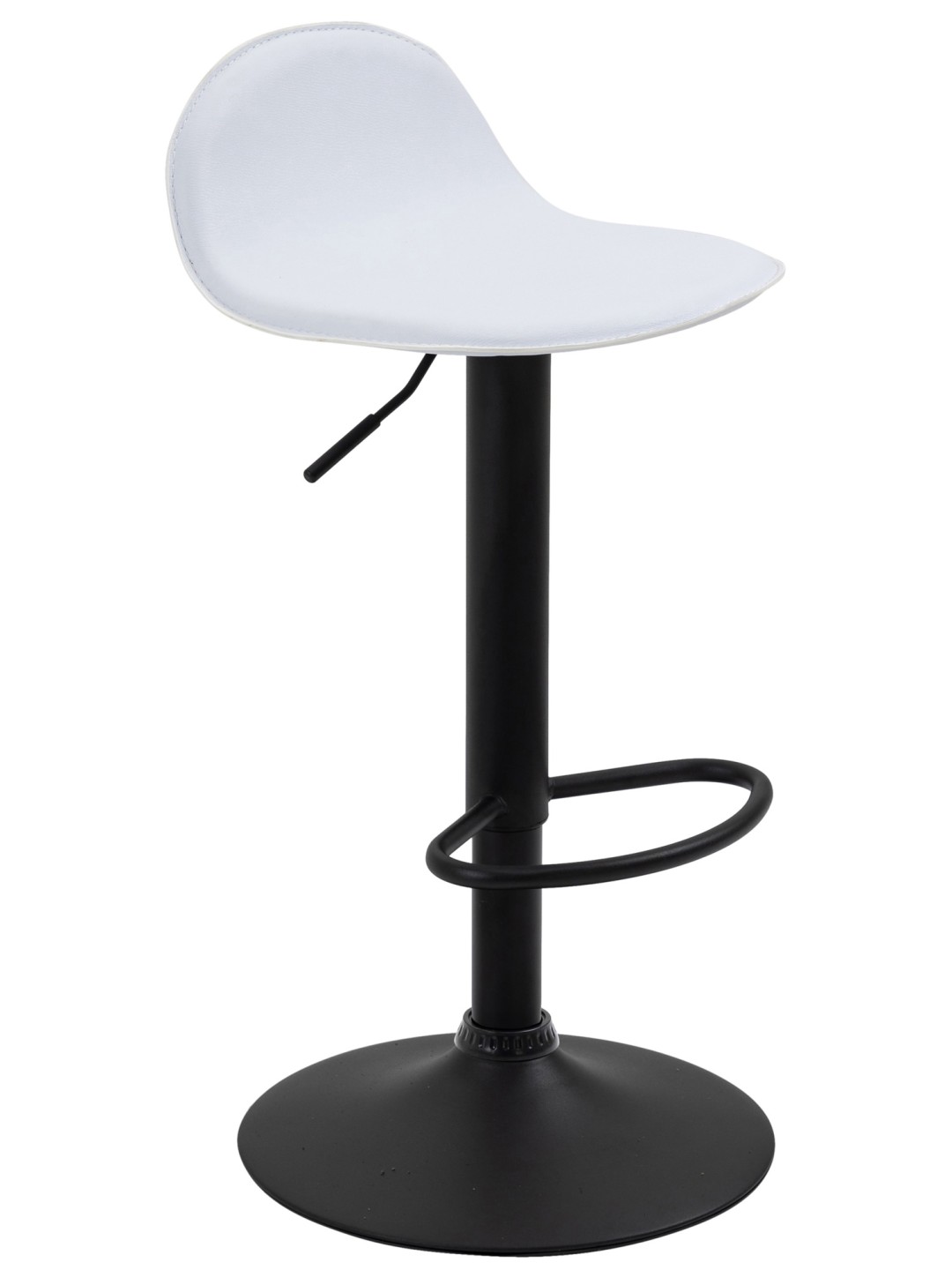 Tabouret de bar Lana V2, blanc