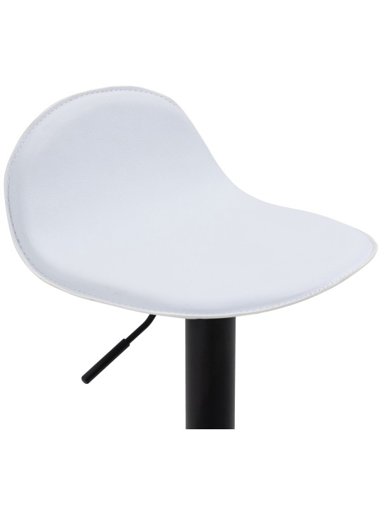 Tabouret de bar Lana V2, blanc