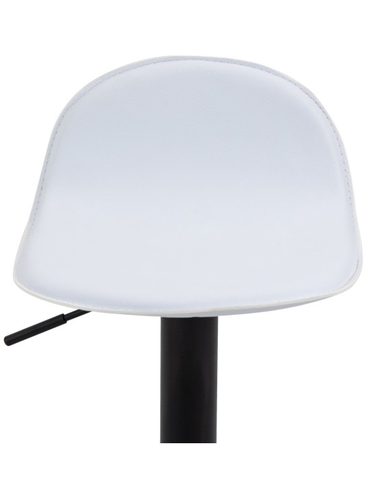 Tabouret de bar Lana V2, blanc