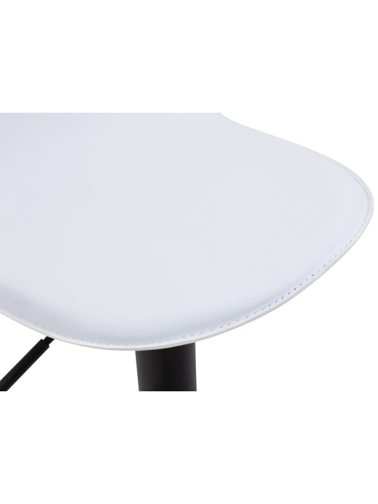 Tabouret de bar Lana V2, blanc