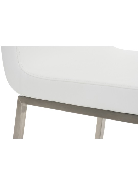 Lot de 2 chaises de salle à manger Colmar, blanc