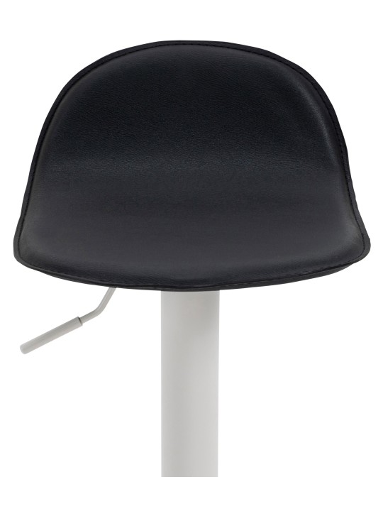 Tabouret de bar Lana V2, noir