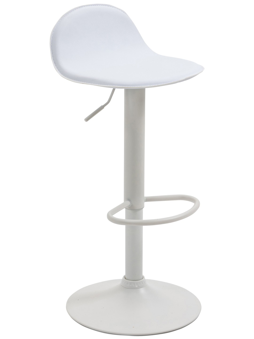 Tabouret de bar Lana V2, blanc