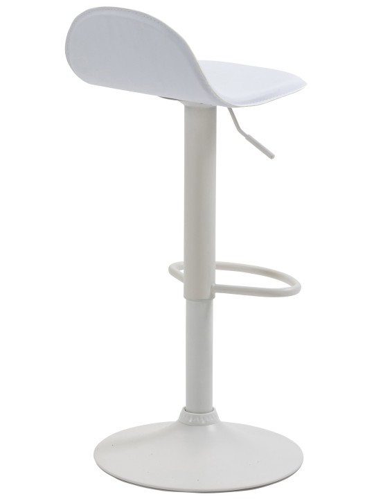 Tabouret de bar Lana V2, blanc