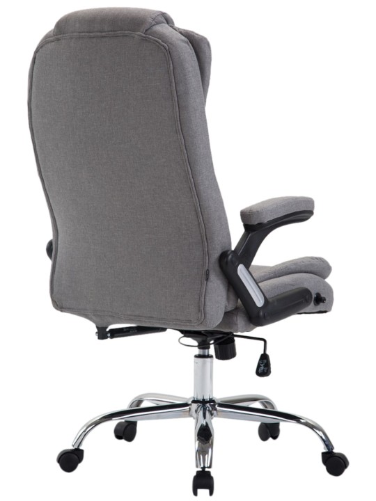 Chaise de bureau Thor tissu, gris