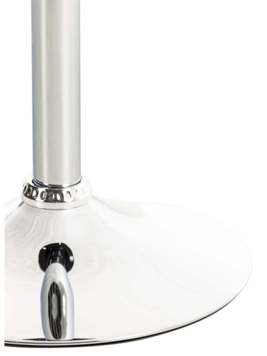 Lot de 2 chaises Emil simili cuir, crème