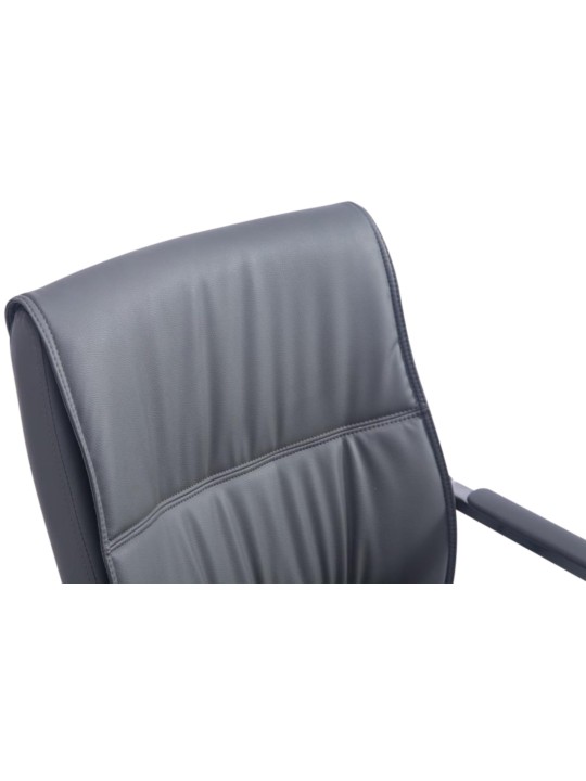 Lot de 2 chaises cantilever XL Anubis, gris