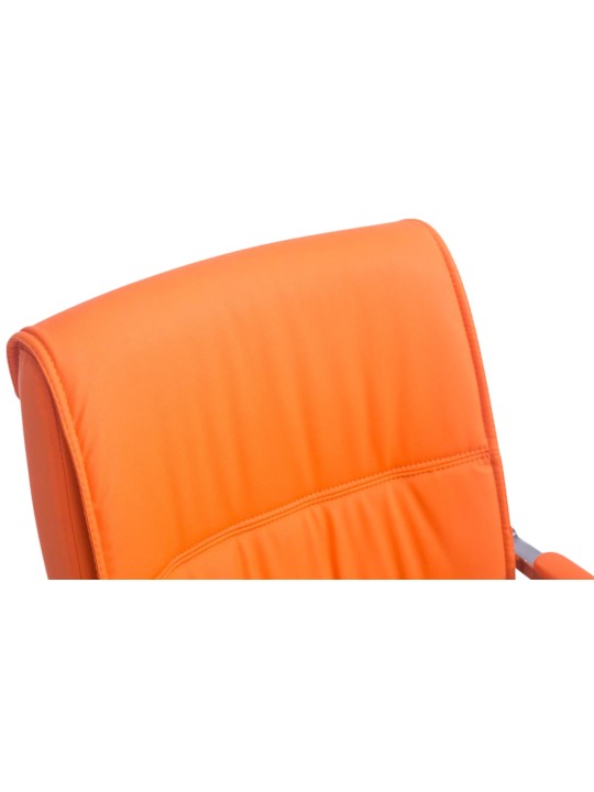 Lot de 2 chaises cantilever XL Anubis, orange