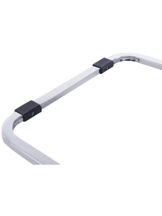 Lot de 2 chaises cantilever XL Anubis, blanc