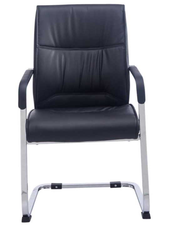 Lot de 2 chaises cantilever XL Anubis, noir Lot de 2 chaises cantilever XL Anubis, noir