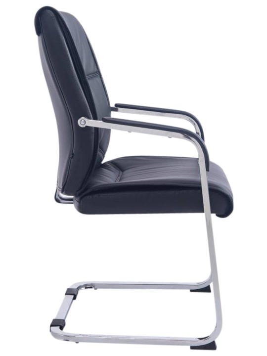 Lot de 2 chaises cantilever XL Anubis, noir Lot de 2 chaises cantilever XL Anubis, noir