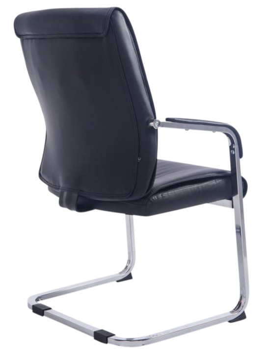 Lot de 2 chaises cantilever XL Anubis, noir Lot de 2 chaises cantilever XL Anubis, noir