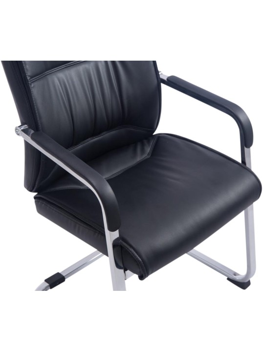 Lot de 2 chaises cantilever XL Anubis, noir Lot de 2 chaises cantilever XL Anubis, noir