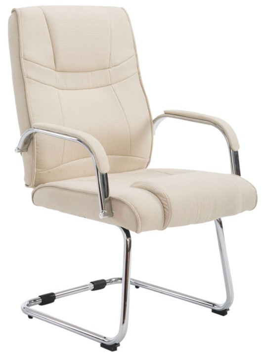 Lot de 2 chaises Attila tissu, crème Lot de 2 chaises Attila tissu, crème