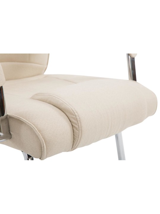 Lot de 2 chaises Attila tissu, crème Lot de 2 chaises Attila tissu, crème