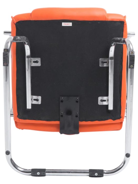 Lot de 2 chaises Attila, orange