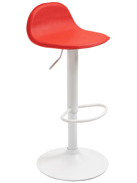 Lot de 2 tabourets de bar Lana V2, rouge