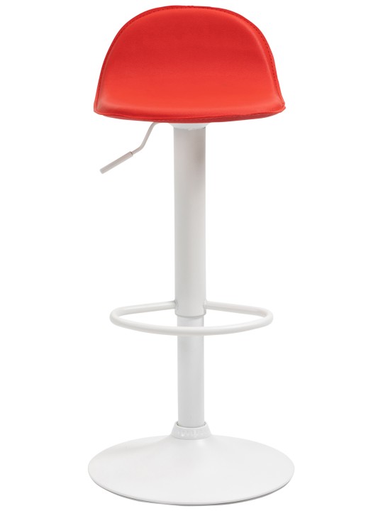 Lot de 2 tabourets de bar Lana V2, rouge