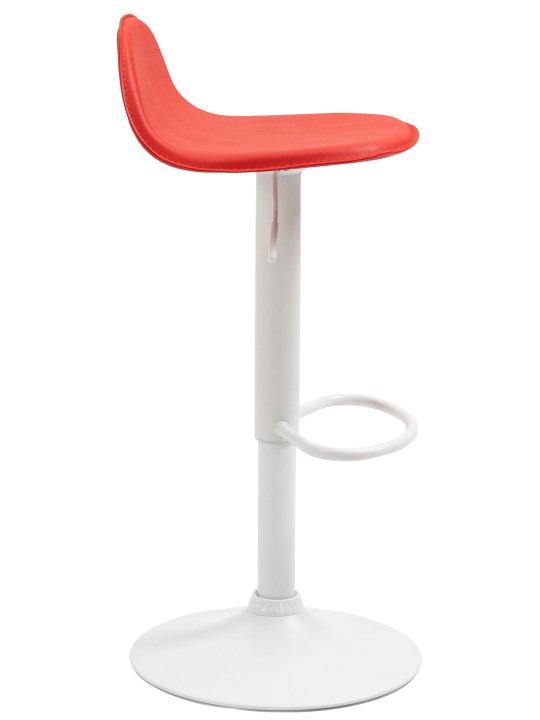 Lot de 2 tabourets de bar Lana V2, rouge