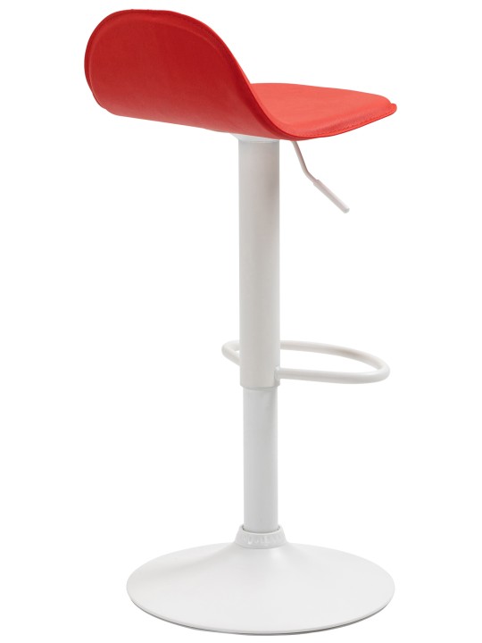 Lot de 2 tabourets de bar Lana V2, rouge