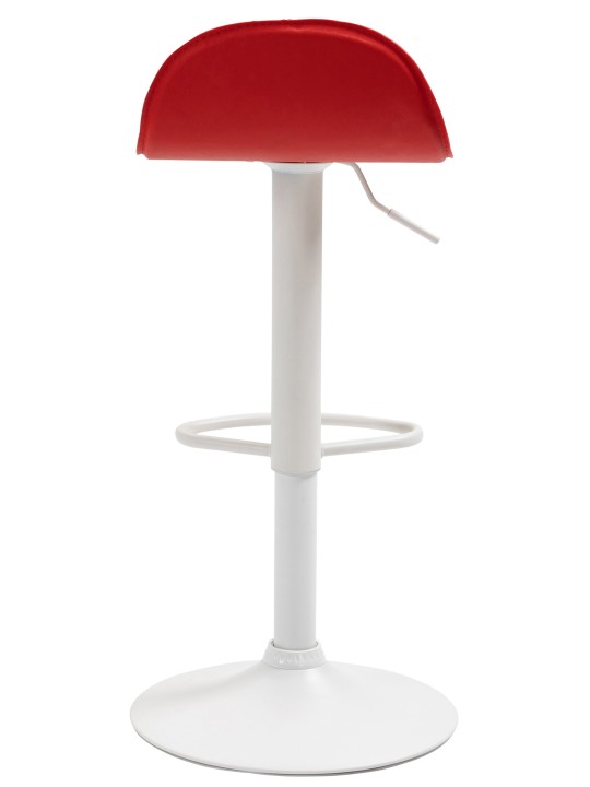 Lot de 2 tabourets de bar Lana V2, rouge