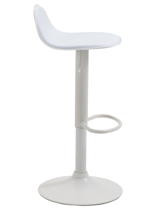 Lot de 2 tabourets de bar Lana V2, blanc Lot de 2 tabourets de bar Lana V2, blanc