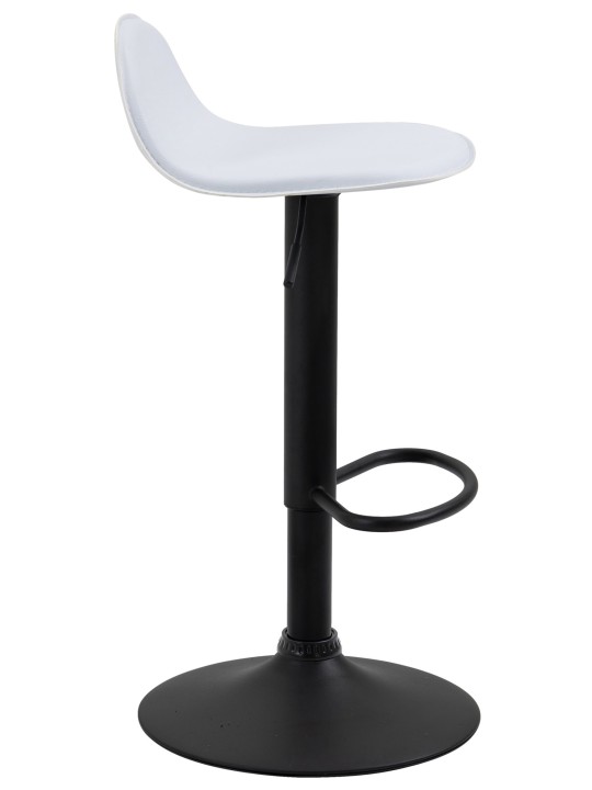 Lot de 2 tabourets de bar Lana V2, blanc