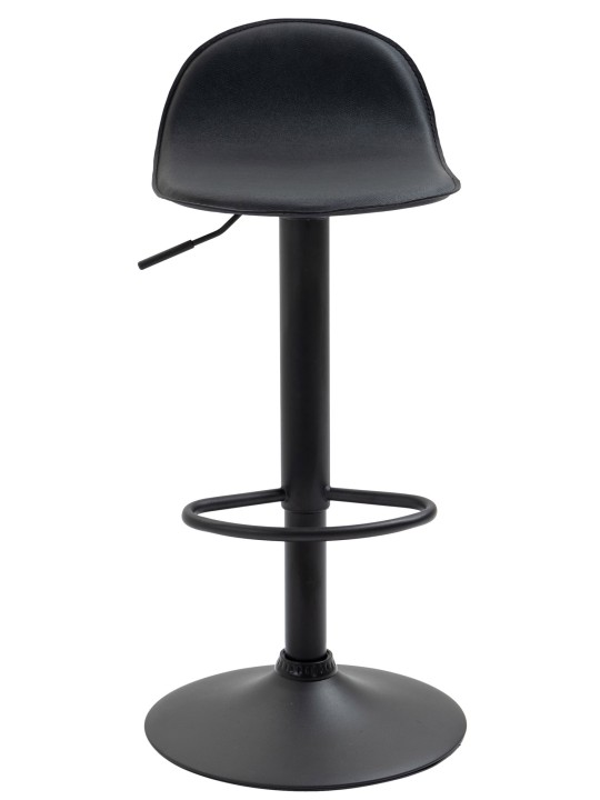 Lot de 2 tabourets de bar Lana V2, noir