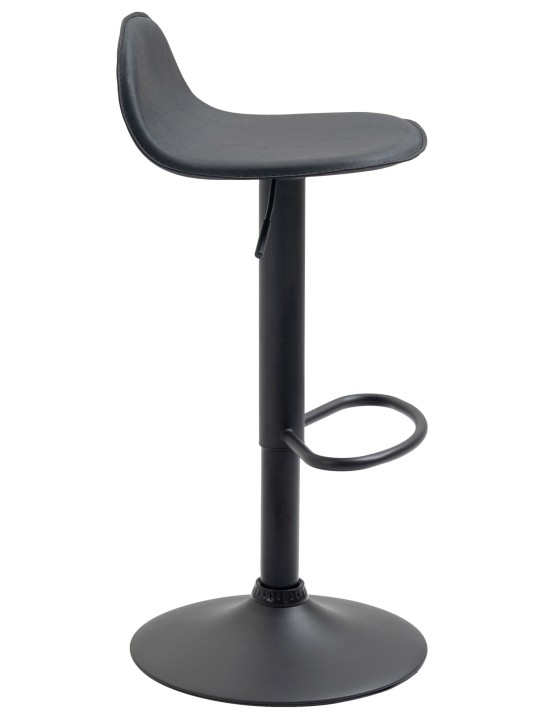 Lot de 2 tabourets de bar Lana V2, noir