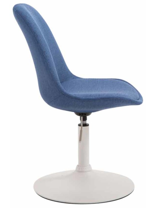 Lot de 4 chaises Maverick W tissu, bleu