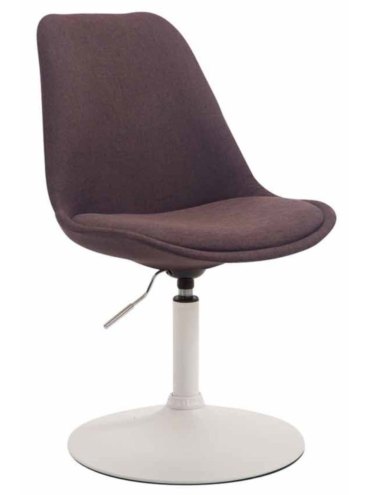 Lot de 4 chaises Maverick W tissu, brun